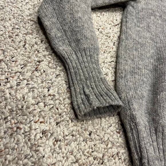 Preswick & Moore 100% Wool Cardigan Sweater Sz L Casual Preppy Quiet Luxury - Picture 3 of 6